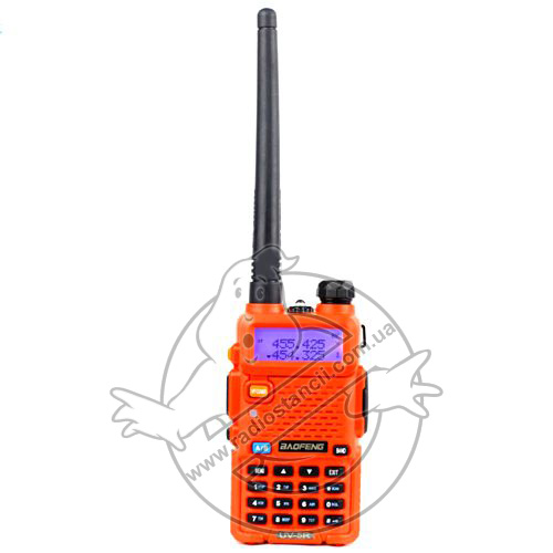 Рация Baofeng UV-5R красная 