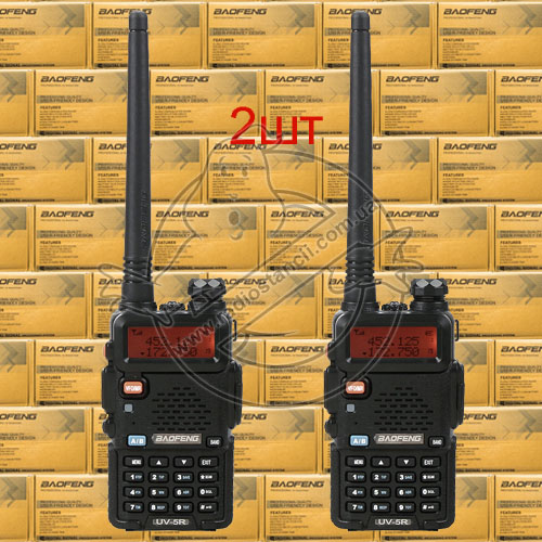 Пара раций Baofeng UV-5R